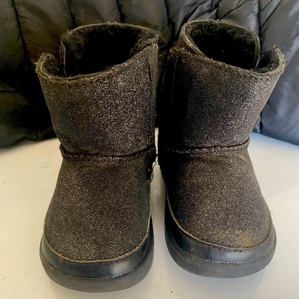 Toddler Ugg’s. Sparkly black